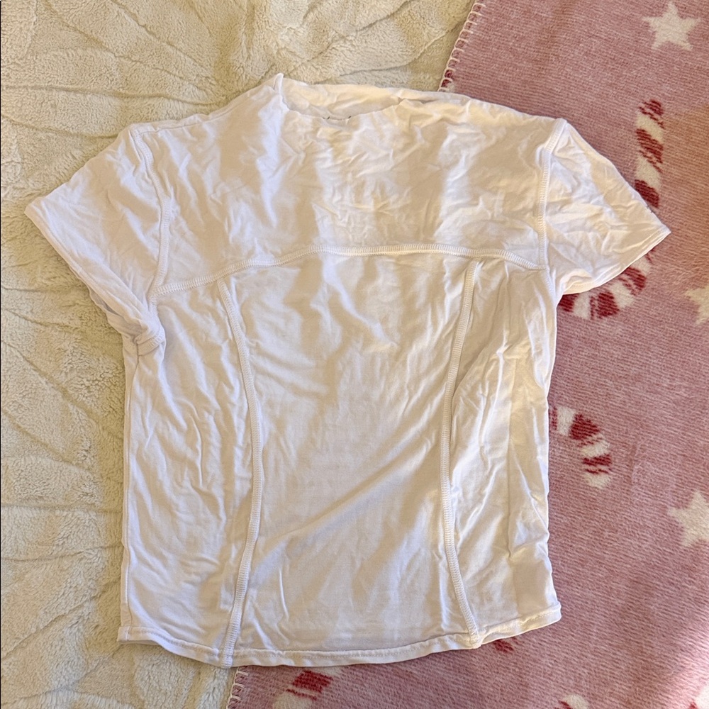 YoungLA Classic White Crop Top